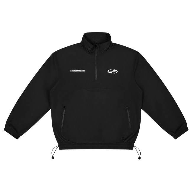 Athletics Jacket - Black front1